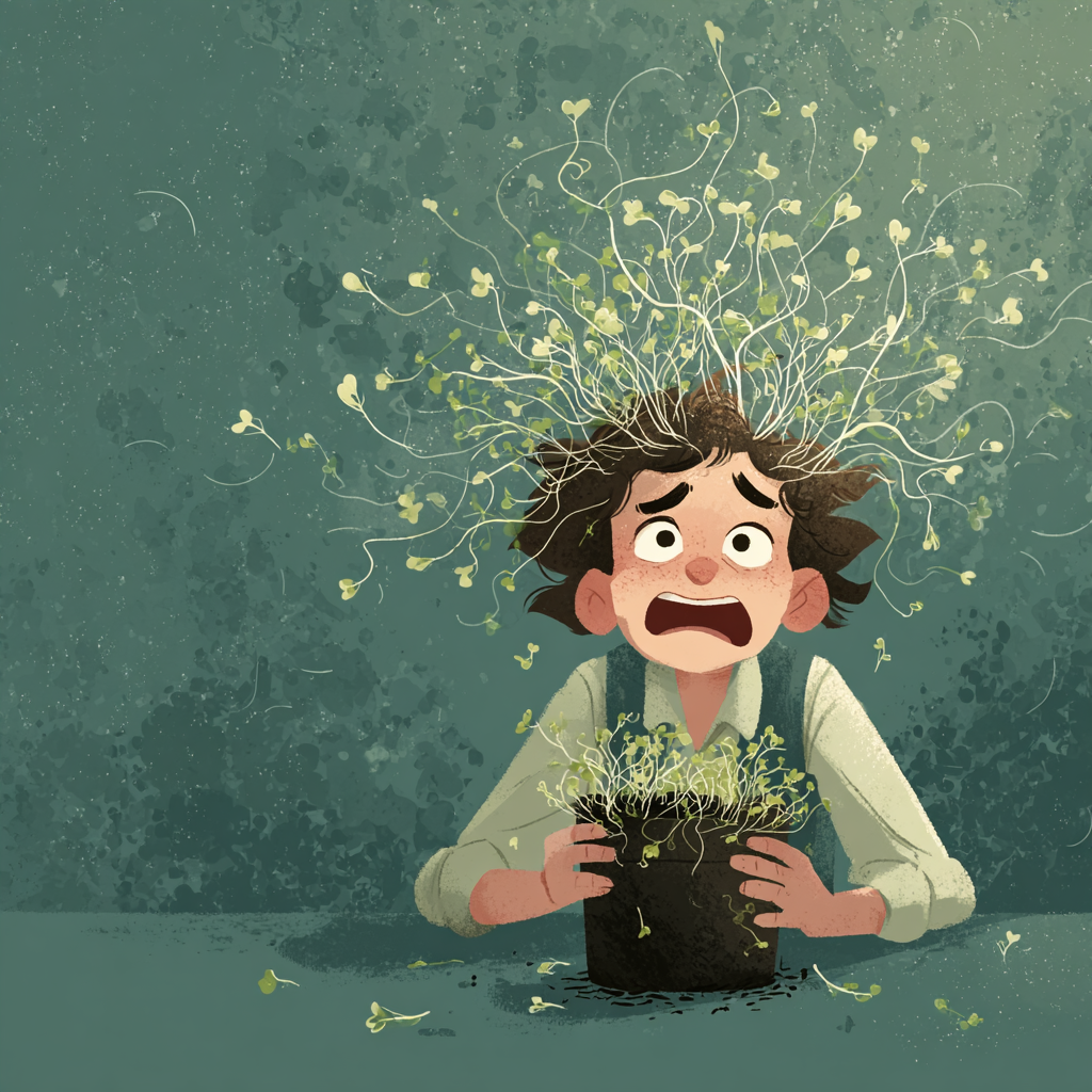 Stressed about microgreens