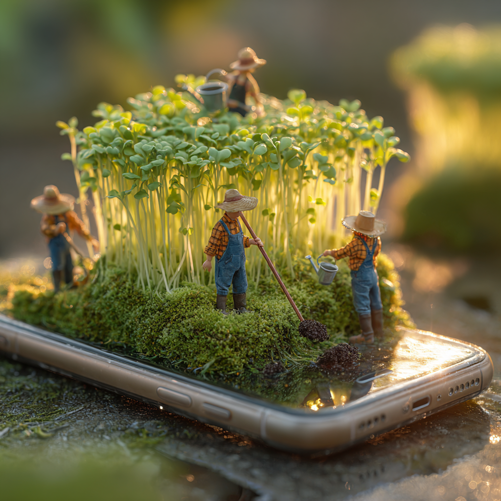 Growing microgreens anywhere